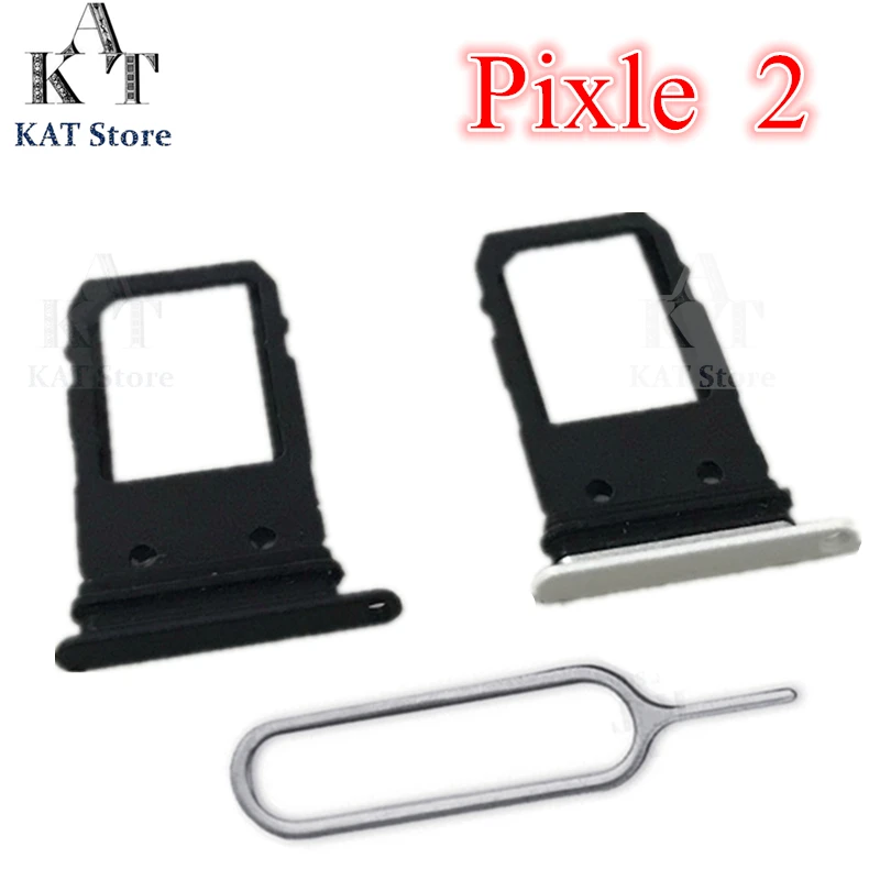 

SIM card reader connector holder For HTC Google Pixel 2 Micro SIM tray reader socket module Replacement Parts