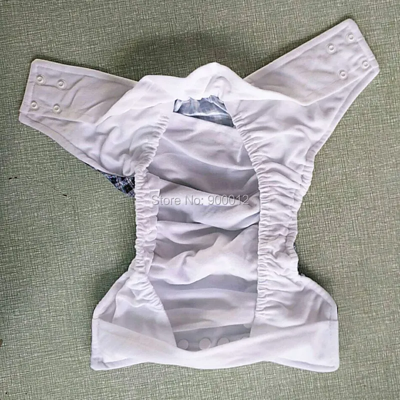 ダブル漏れガセット布おむつベビーおむつ AI2 布おむつ調節可能なサイズ防水おむつ 100 個インサートなし