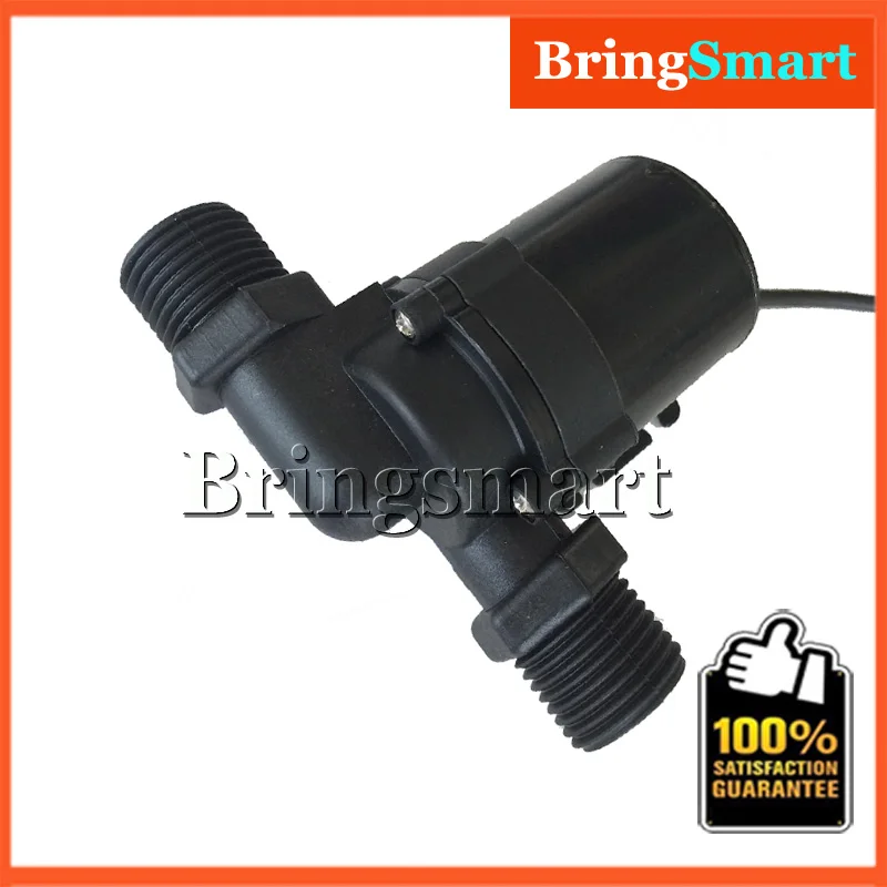 

JT-600D Brushless DC Water Pump 12V 24V 1/2'' Whorl Booster Pump Max.800L/H 4.5M Withstand Temperature 100 Degrees Celsius