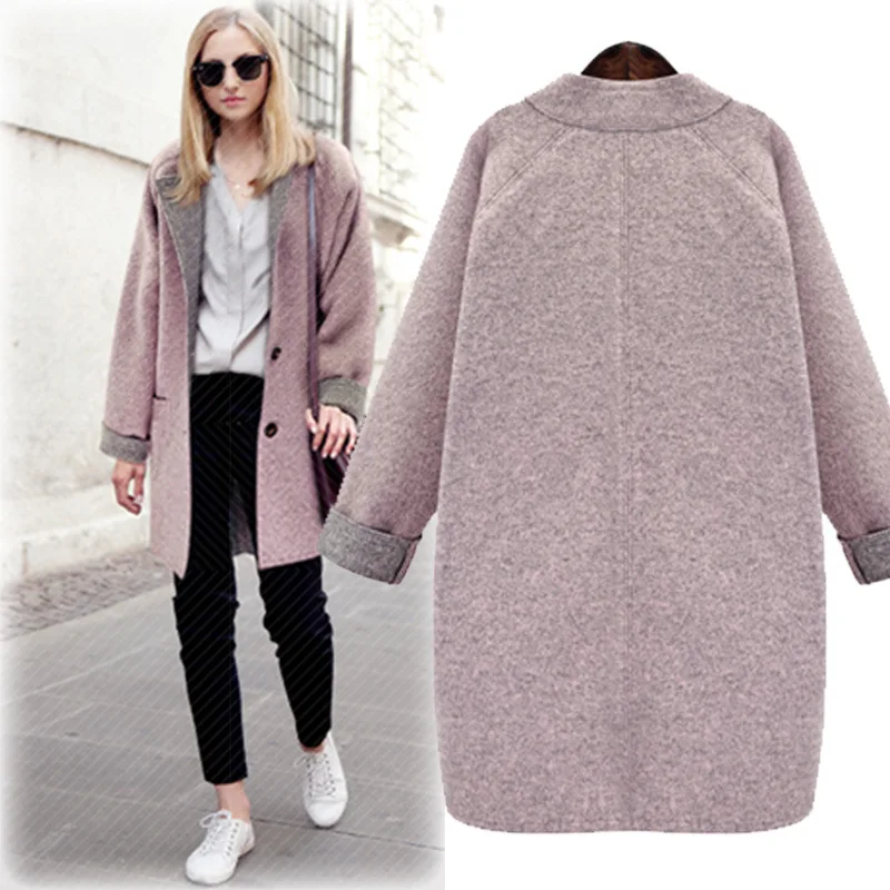 Foreign trade  2023 autumn winter dress new large code women's fat MM loose and thin fur coat coat