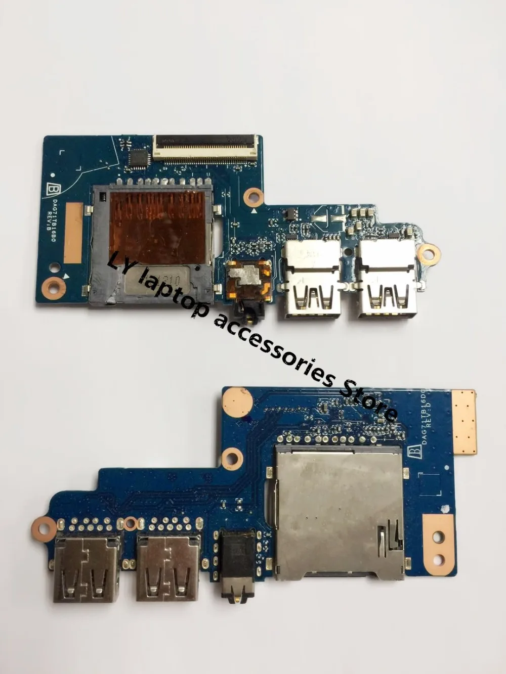 

For HP 15-CC TPN-Q191 15-CC726TX 15-CC713TX 15-CC716TX Original Laptop USB Board USB Interface Board DAG71TB16D0