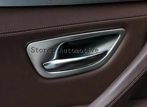 

Нержавеющая внутренняя дверная ручка Чаша Крышка Накладка для BMW 5 серии F10 2011-2014 4 шт