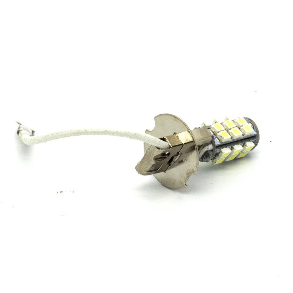 2PCS Car Light H3 LED High Power LED Fog Light Day Running Light 26SMD 3528 Super Bright LED Auto Bulb DC 12V
