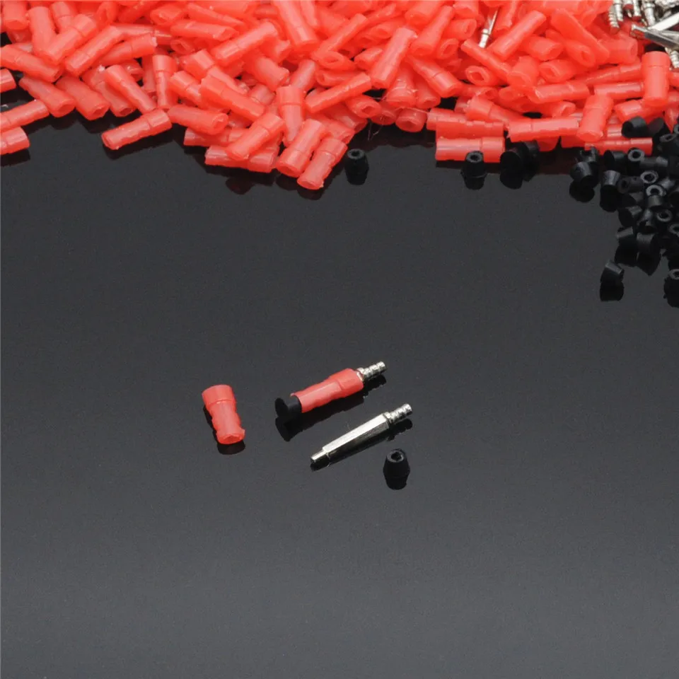 Master Dowel Single Pins Use With Pindex Red Plastic Sleeve For Dental Lab