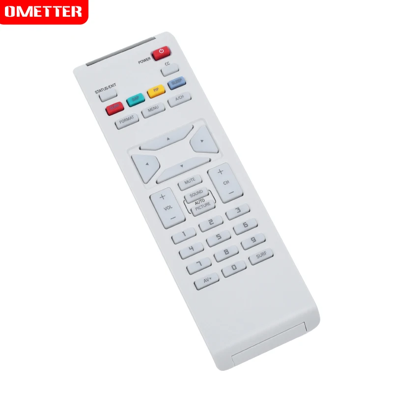 1 Pc ABS New Remote Control Replace For Philips TV/DVD/AUX RM-631 RC1683701/ 01 RC1683702-01 Black & Silver