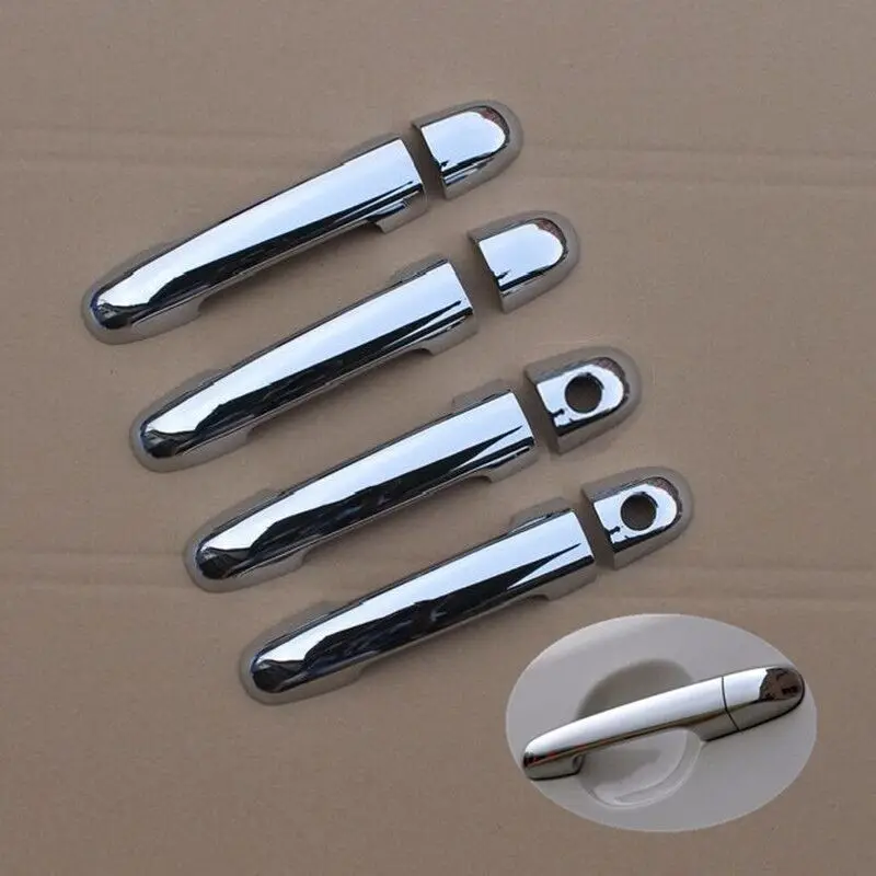 

High Quality Chrome Car Door Handle Cover Trim For Hyundai i30 2007 - 2011 FD 2008 2009 2010 Car Stickers Overlay