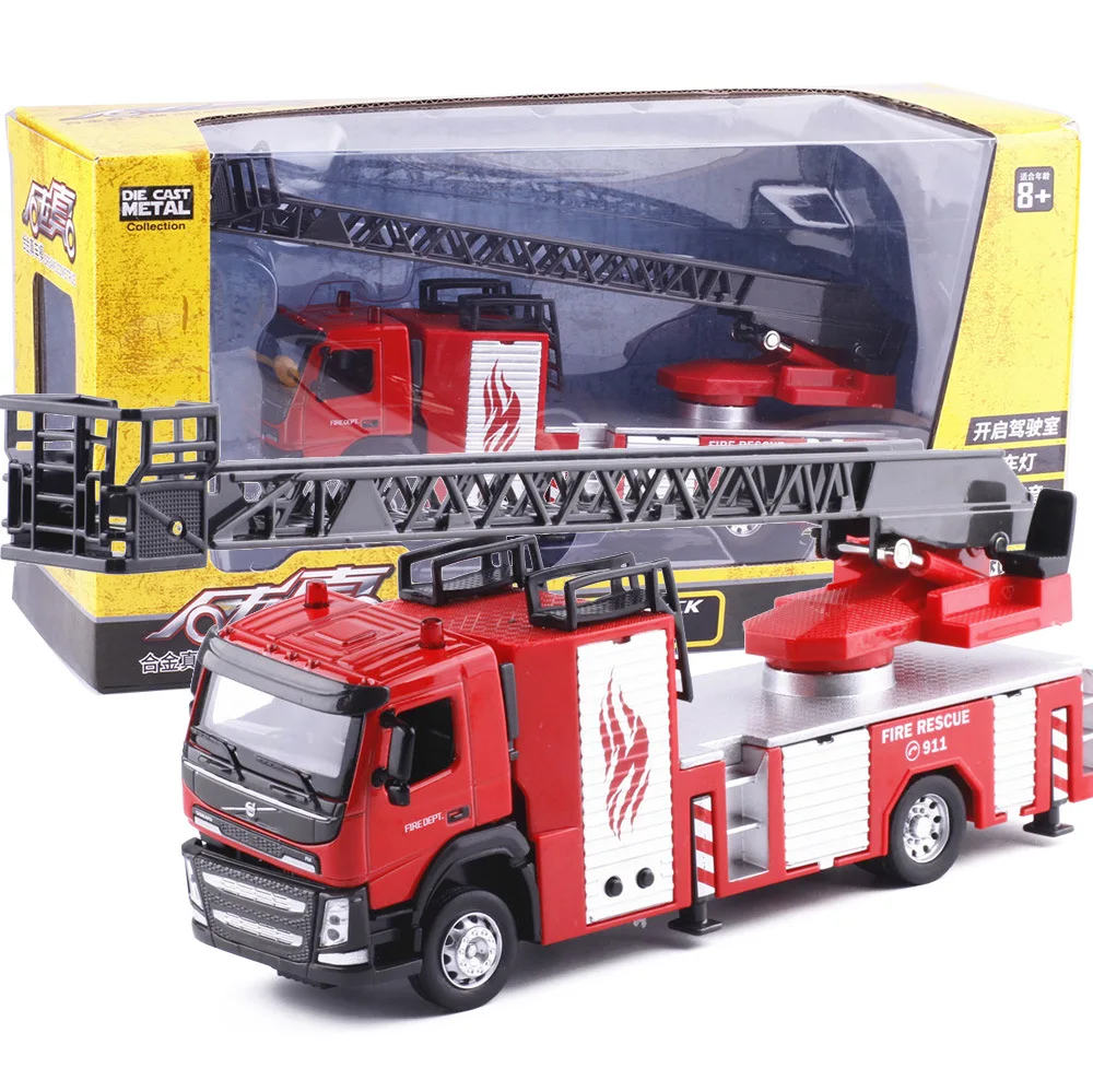 

High simulation 1:32 alloy fire rescue, engineering car, fire truck, original packaging gift box,free shipping