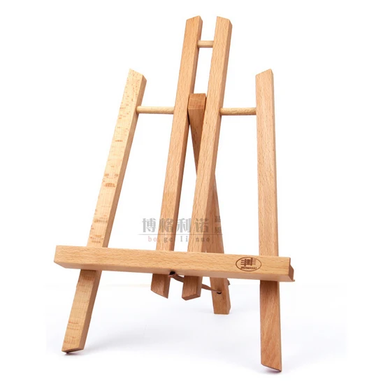 New 30cm Mini Artist wooden Folding Painting Easel Frame Adjustable Tripod Display Shelf  Outdoors Studio Display Frame ACT011