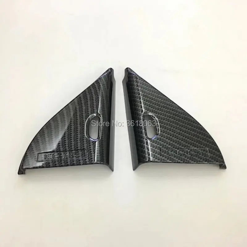 For 2017 Nissan Kicks 2018 Auto A Column Triangle Inter Frame Panel Cover Trim Garnish Chrome Stickers Car-Styling Accessories