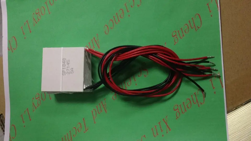 10pcs/lot Thermoelectric Power Generation Peltier Module SP1848-27145  40*40*3.4MM  120degrees temperature resistance