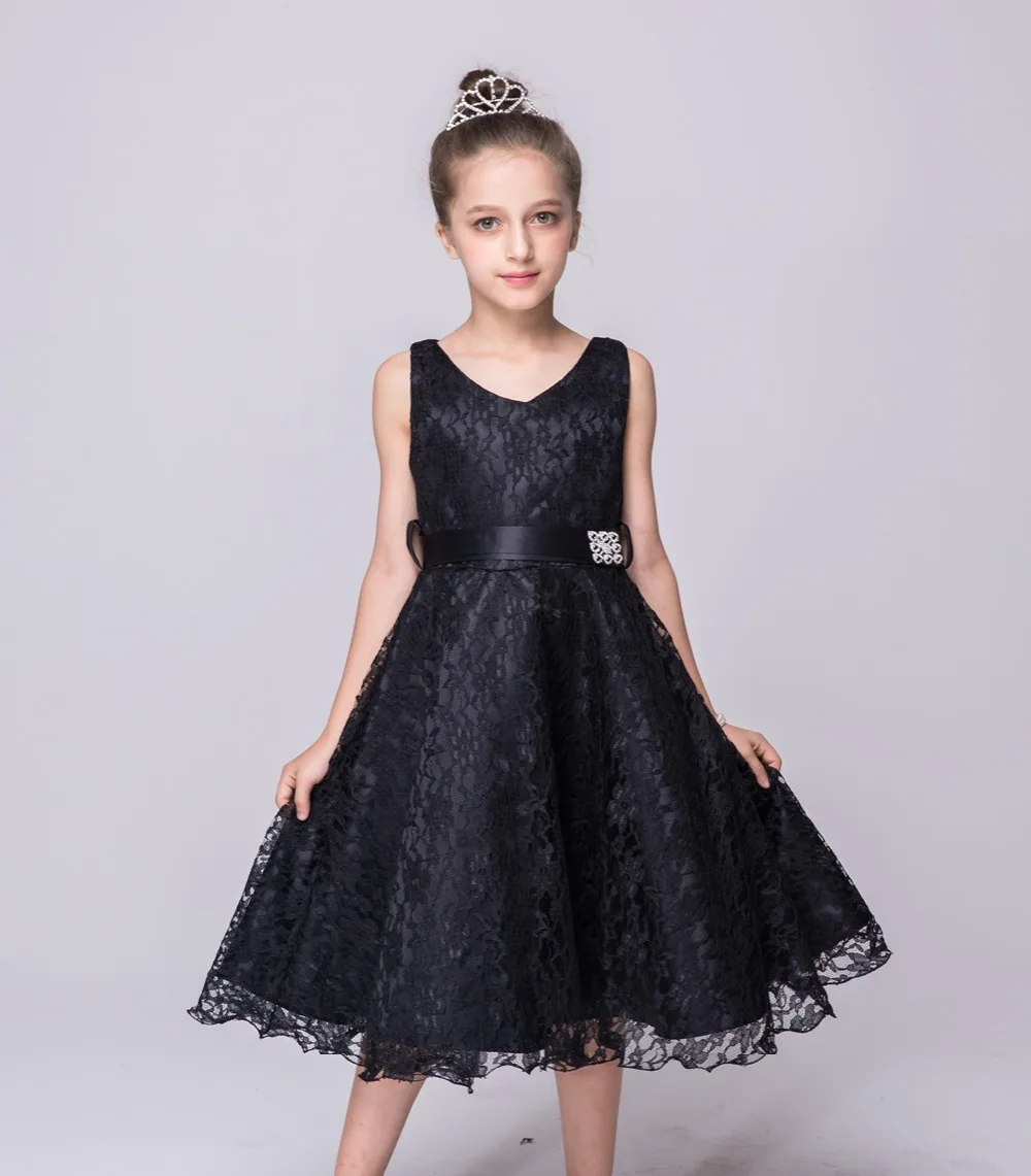 Baby Girl Wedding Dress 2019 Child White Tulle Princess Party Dresses Infant Kids Clothes For Teenager Girl 6 8 10 12 Years Old