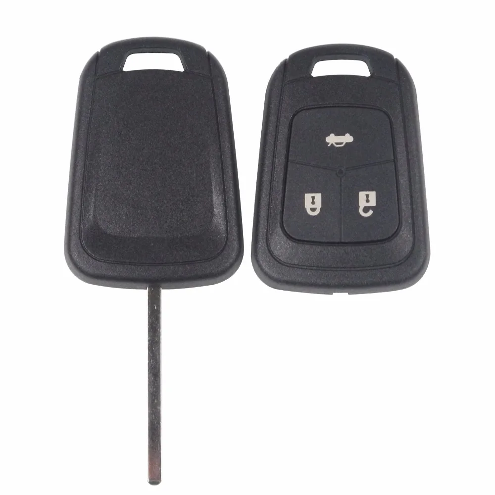 jingyuqin New Remote Straight Car Key Shell Cover Case For Chevrolet AVEO For Opel Camaro/Cruze/Equinox/Impala/Malibu/Sonic