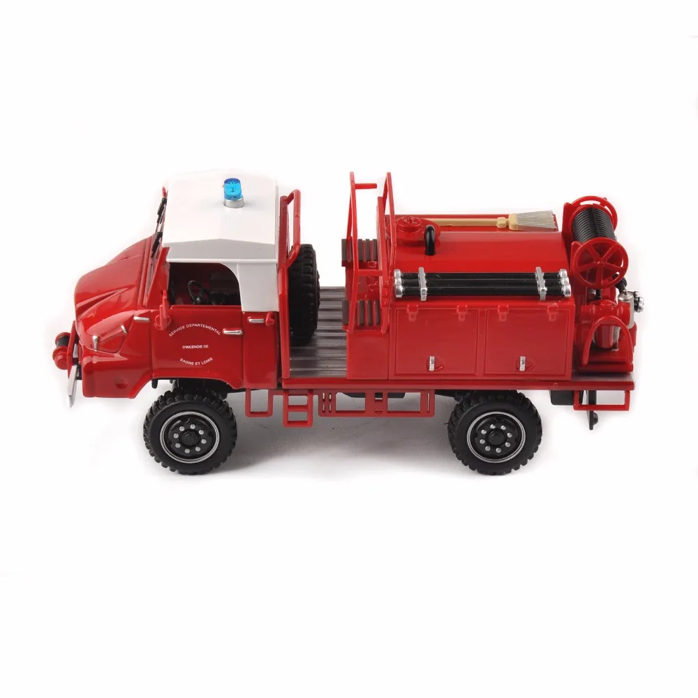 1/43 Scale Collection Fire Engine Truck Model Vehicle Toy Gift Mini Car Model Toys Kids Toy