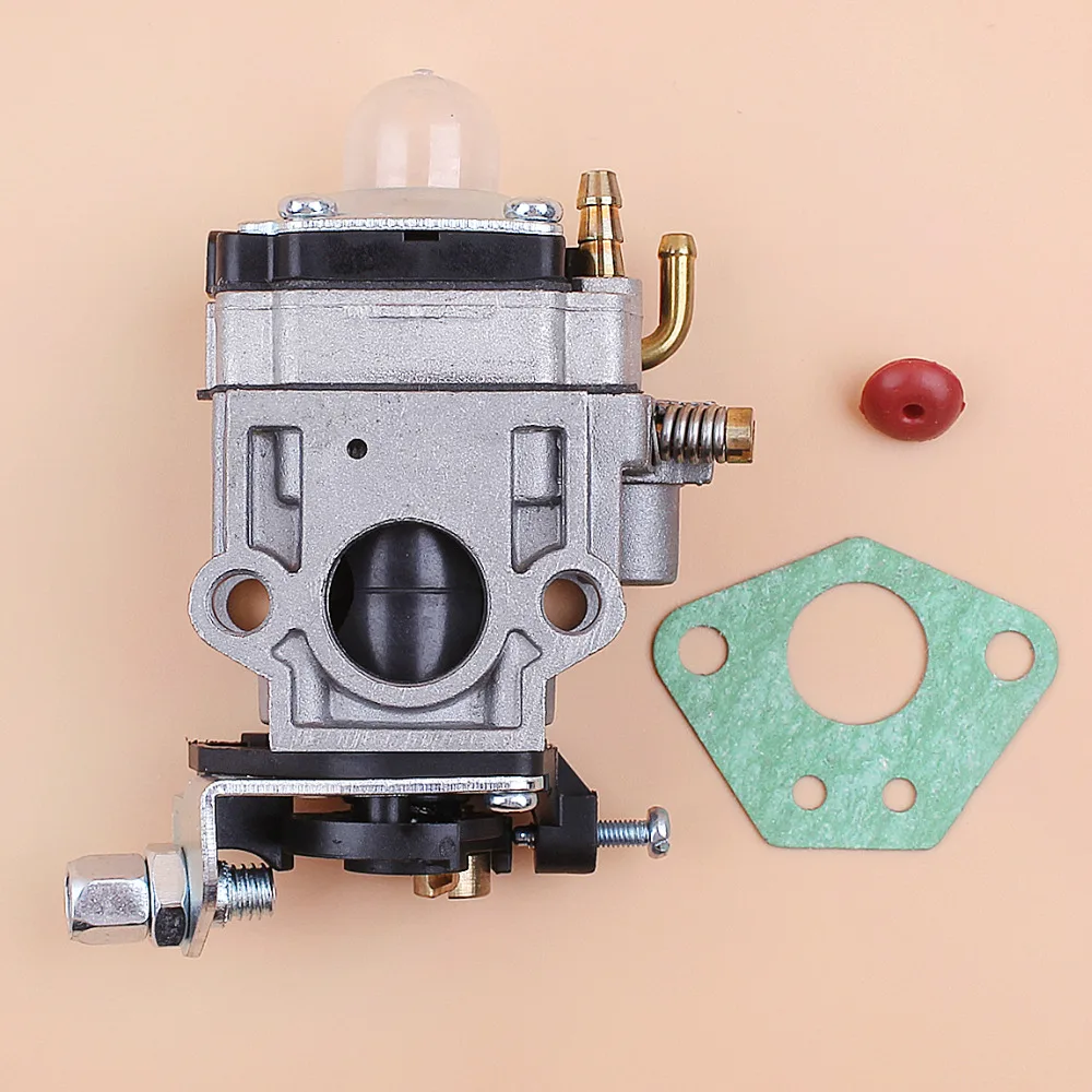 15mm Carburetor For MITSUBISHI TL43 TL52 TU43 TU52 40cc 43cc 49cc Engine Motor Hedge Trimmer Brush Cutter Mini-Choppers ATV Bike