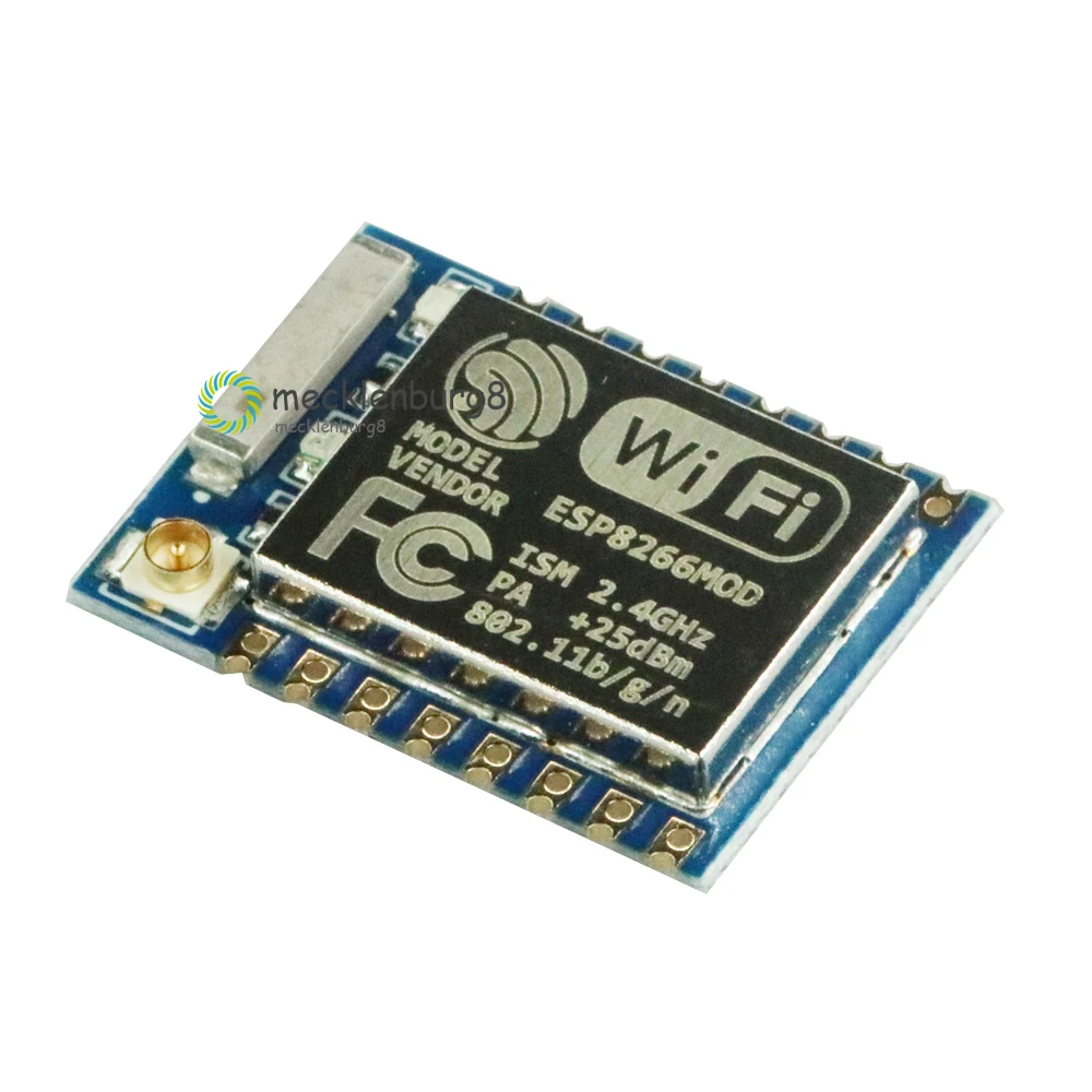 High authenticity! 10 pieces. ESP8266 ESP07 ESP-07 WIFI Remote Model Serial Ports and Connectors 2.4 GHz 3.3 V Wireless Transcei