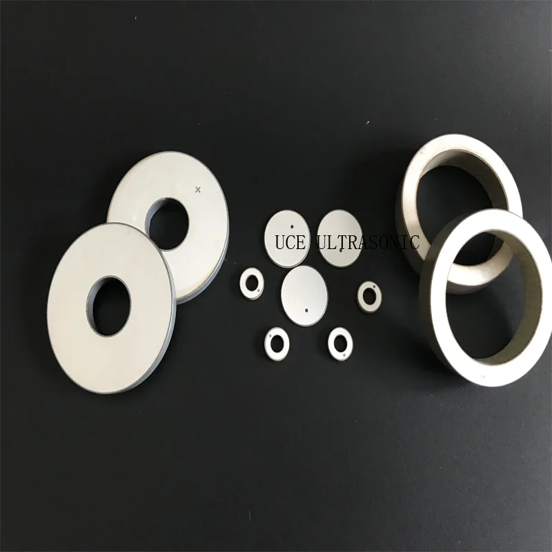 50X20X6.5mm piezoelectric ceramic ring, materials PZT-8,use for transducer parts,UCE Piezo Ceramic Technology