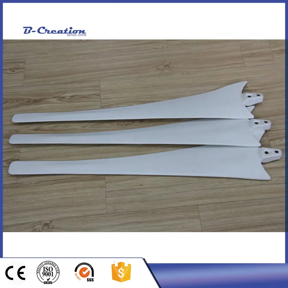 

Nylon Fiber White Blade 900MM 750MM 650MM 580MM 550MM for DIY The 500W 600W 700W Horizontal Axis Wind Turbine or Wind Generator