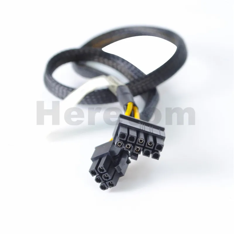 New 10pin to 6pin GPU Video Card Power Adapter Cable 50CM For HP DL380 G8 Gen8 and GPU Video Card