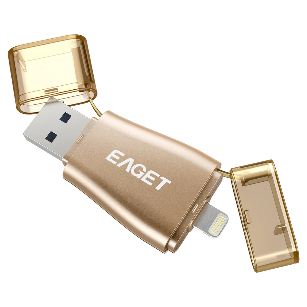 EAGET I50 Für iPhone OTG USB 3,0-Sticks 32GB Kapazität Expansion Für iPhone/iPad/iPod, micro Pen Drive Für PC/MAC