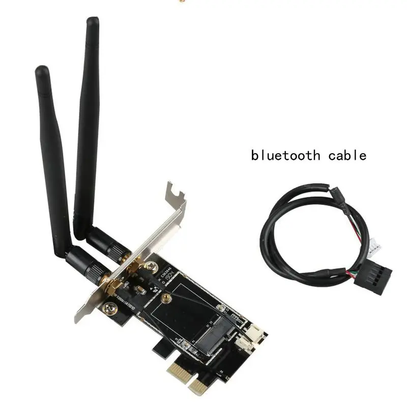 Wireless WiFi Bluetooth Network Card PCIe to M.2 Expansion Card PCI Express wifi adapter M2 NGFF