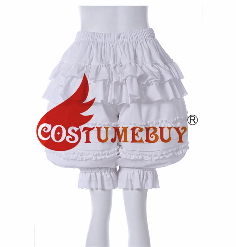 CostumeBuy Girls Women Lolita Pumkin Bloomers Safety Above Kneel Underpants Japanese Lolita Pumpkin Short Pants L920