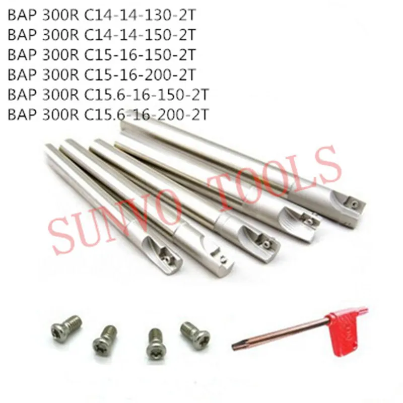 BAP300R C16-16-120/C16-16-150/C16-16-200/C16-17-120/C16-17-150/C16-17-200/C16-18-150/-2T Milling Cutter Tool Holder APMT1135