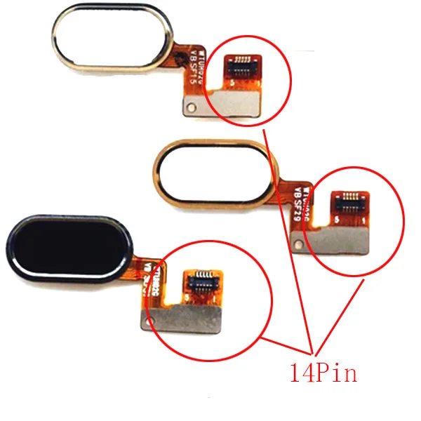 

For Meizu M3 Note Button Fingerprint Flex Cable Ribbon For Meizu M3 Note Home Button Identification Sensor Flex