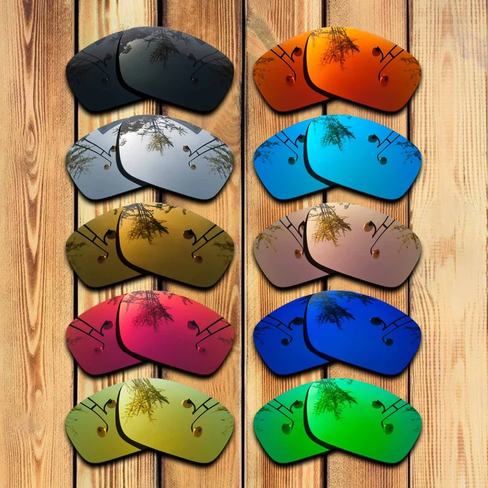 

2 Pairs 100% Precisely Cut Polarized Replacement Lenses for Fuel Cell Sunglass - Many Colors