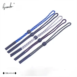 Corda de óculos esportiva antiderrapante, Proteger com óculos de sol Lanyards, Suporte de correntes, cordão de pescoço, Silicone Head for Glasses Strap