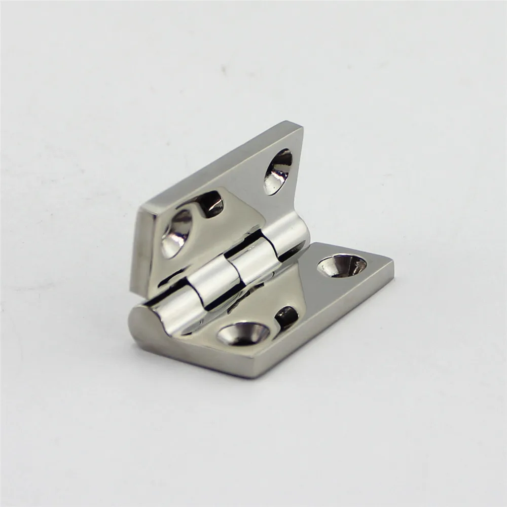 해양 플러시 도어 경첩 38mm 5 조각 주조 316 스테인레스 스틸