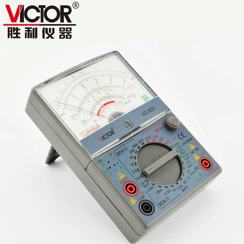 

VICTOR Pointer Multimeter VC3021 Household Handheld Universal Meter Mechanical Meter Multimeter Electric Meter