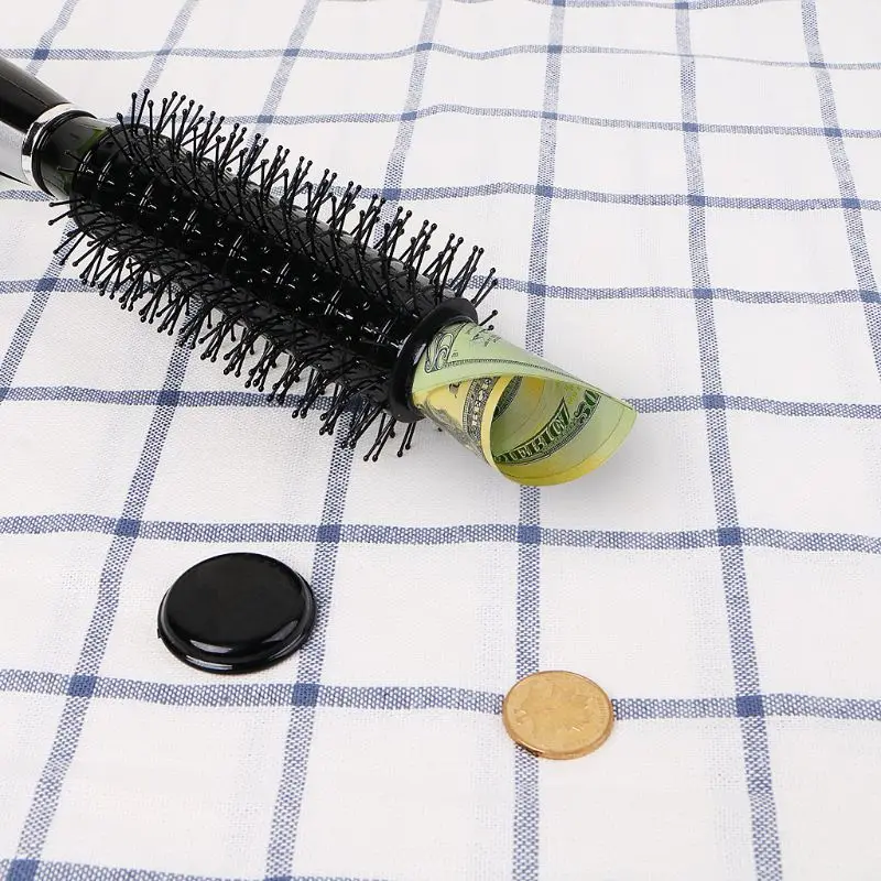 Hair Brush Secret Stash Box Safe Secret Security Valuables Hollow Container Home Secret Compartment