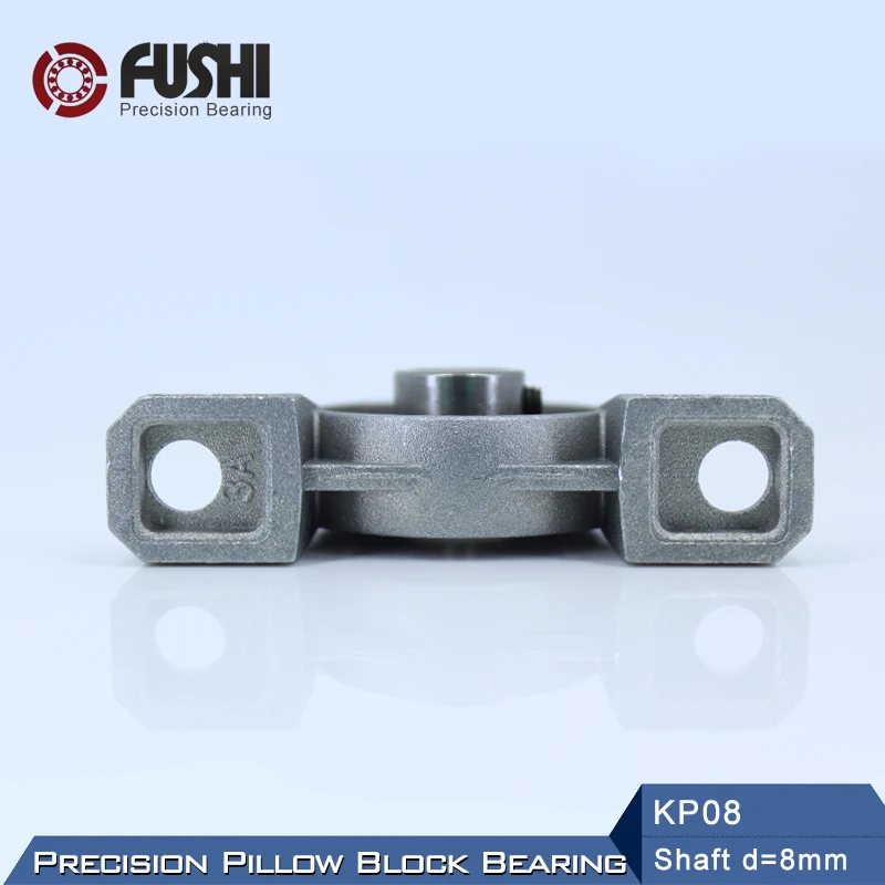 KP08 Bearing 8 mm Shaft Diameter ( 4 PCS ) KP Zinc Alloy Pillow Block KP 08 Bearings KP08