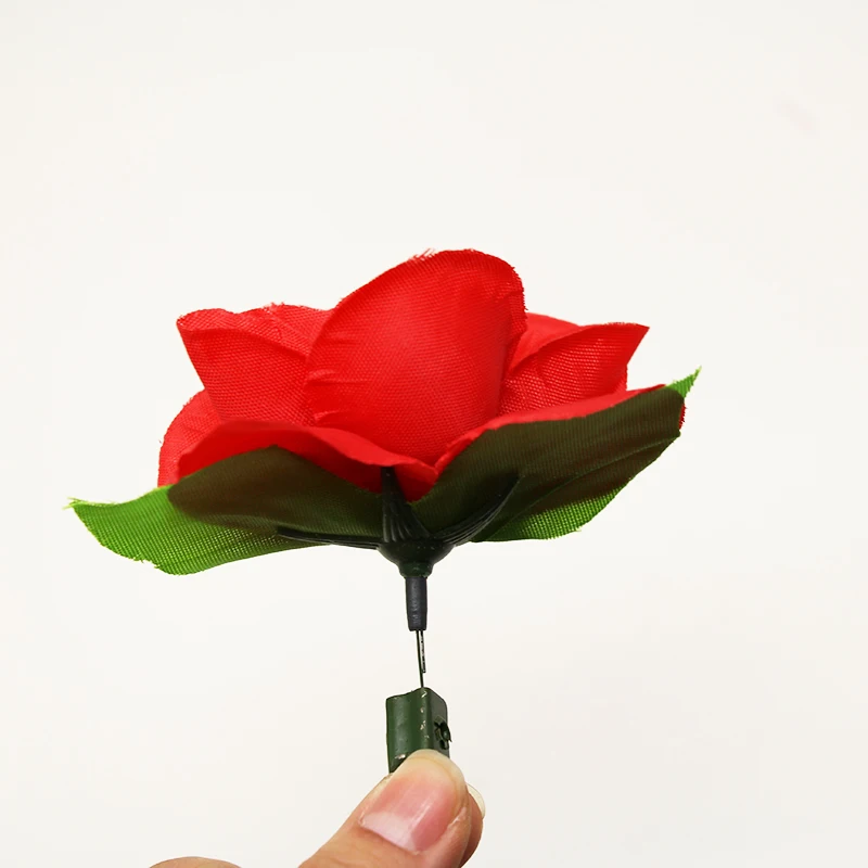  Match To Rose Flower Magic Tricks Magician Prop Satge Close Up Magic Accessories Magic Illusion Kids Toys