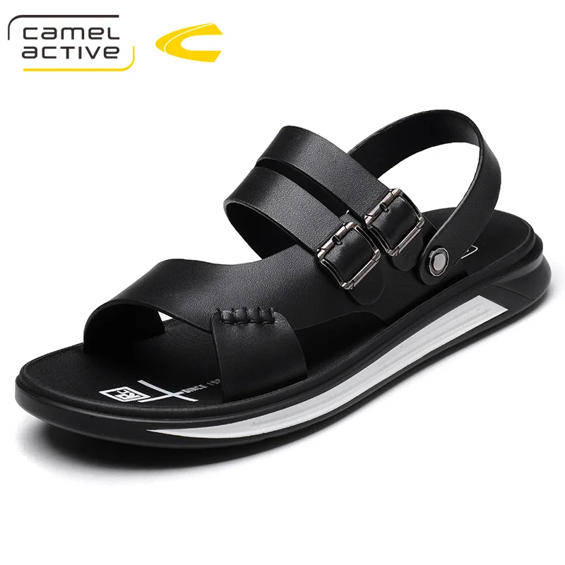 

Босоножки Camel Active мужские из экокожи, брендовые сандалии, Повседневная Удобная Обувь для прогулок, дизайнерские, лето