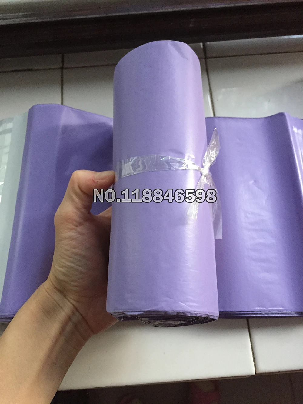 

200Pcs/Lot Purple Self Adhesive Post Mailing Package Mailer Bags Glue Seal Express Shipping Packaging Courier Envelope Poly Bag