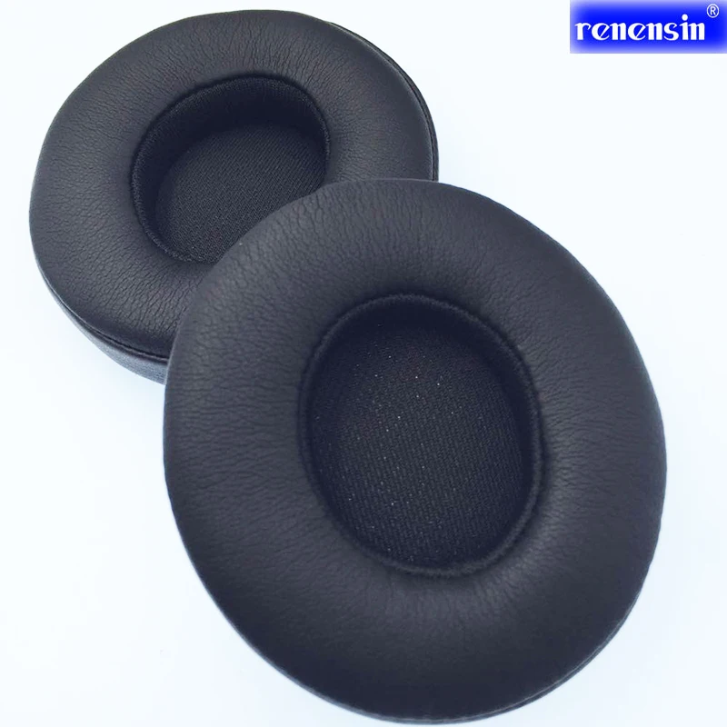 Black ear pad headphone Earpad foam cushions cover For Monster Beats By Dr Dre Solo 2 Solo 2.0 wired Headphones