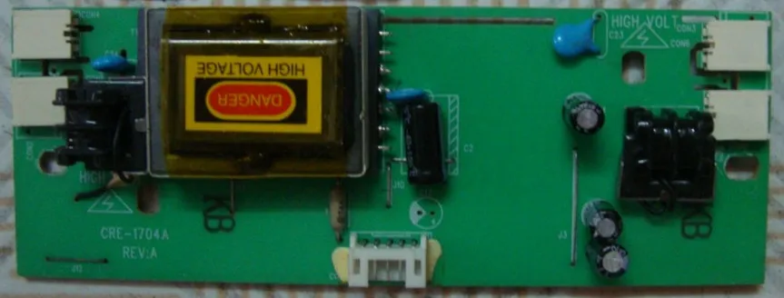 

PCBA original four small mouth high-pressure high-pressure liquid crystal display CRE-1704A inverter
