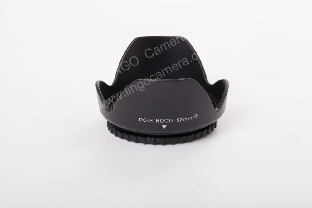 LL1302 52mm Đảo Ngược Tulip Petal Flower Lens Hood cho Sony Canon Nikon máy ảnh ống kính