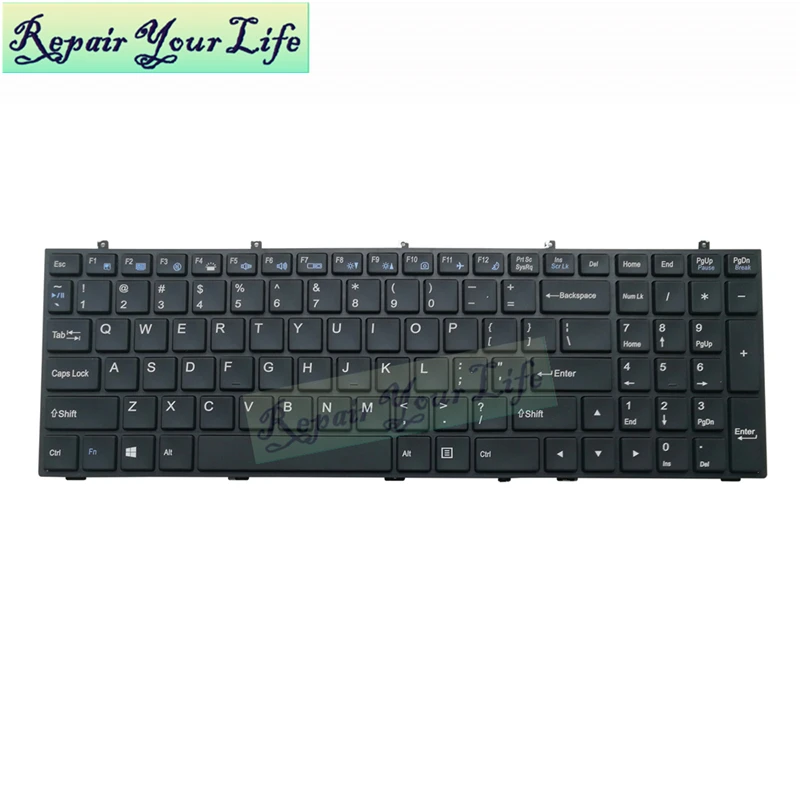 

US/English Ru/Russian Backlit keyboard For DNS 0164801 0164802 0170720 0123975 0170728 Laptop Keyboard Backlight MP-12A36SU-430