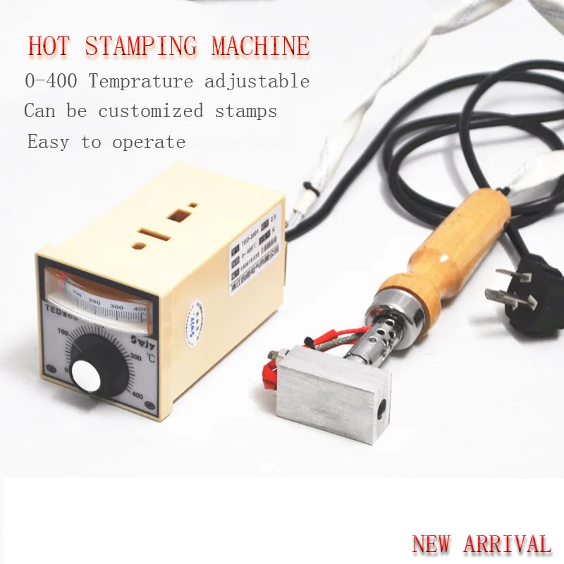 Personalized Custom Stamping Machine,leather/cake branding machine,Wood marking,embossing machine,220V,0-440degree adjustable