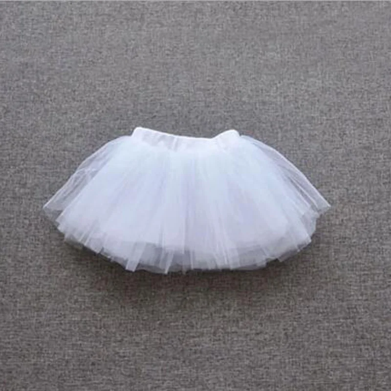 Baby Girls Tulle Tutu Skirt Ballerina Pettiskirt Fluffy Children Ballet Skirts For Party Dance Princess Girl Tulle Clothes 1-7Y