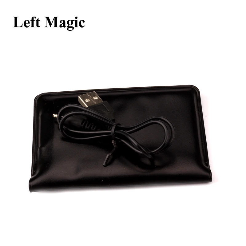 Light Prediction Holder (Charged Version) - Magic Tricks Optical Prediction Wallet Magic Props Close Up Magic Mentalism Comedy