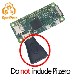 Raspberry Pi zero Pi0 W mini HDMI do standardowego adaptera HDMI