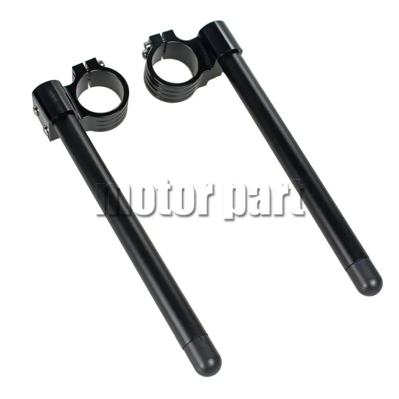 For Honda CBR250RR CBR600F CBR250 RR VF700 VFR750 Motorcycle Fork Tube 37mm Clip-ons Handle Bar CNC Riser Handlebar Black Color