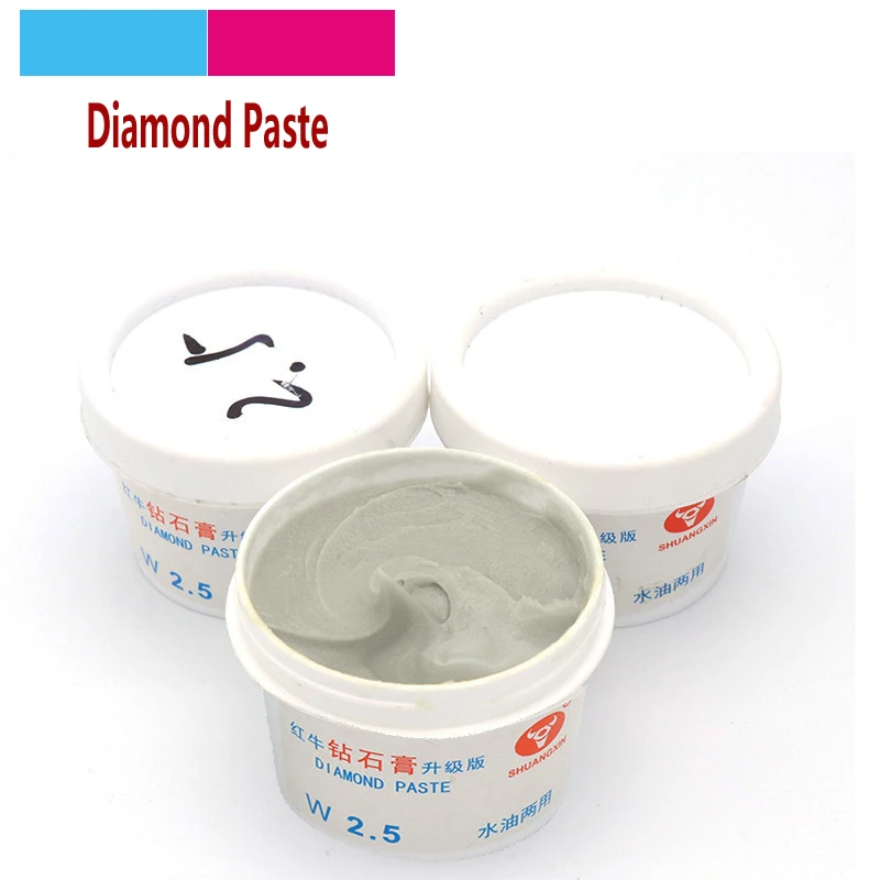 1pcs Diamond Polishing Grinding Paste Water Oil Dual-used 60g For Jade Emerald Mirror Surface Agate Metal Mould Stainless Steel