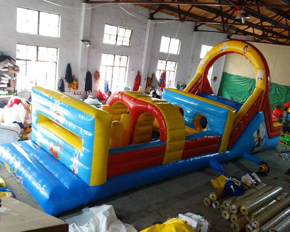 

Giant Durable inflatable obstacle course bounce house for sale