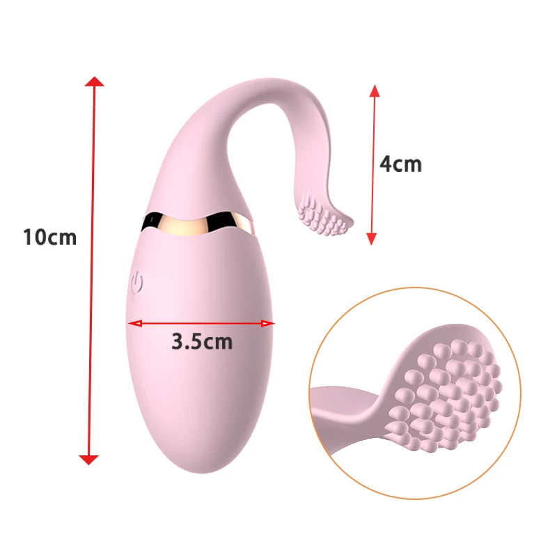 Wireless Remote Control Silicone Bullet Egg Vibrators for Women USB Charge G Spot Clitoris Stimulator Adult Sex Toys for Woman