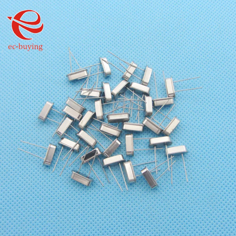 10pcs/lot Crystal Oscillator 17.734MHz 17.734 MHz 17.734M Hz Mini Passive Resonator Quartz HC-49S