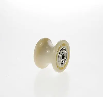 (2) 10*41*31mm 314110UU U Scanalatura di Guida Puleggia Sigillato Cuscinetto a Sfere Su Rotaia di Nylon